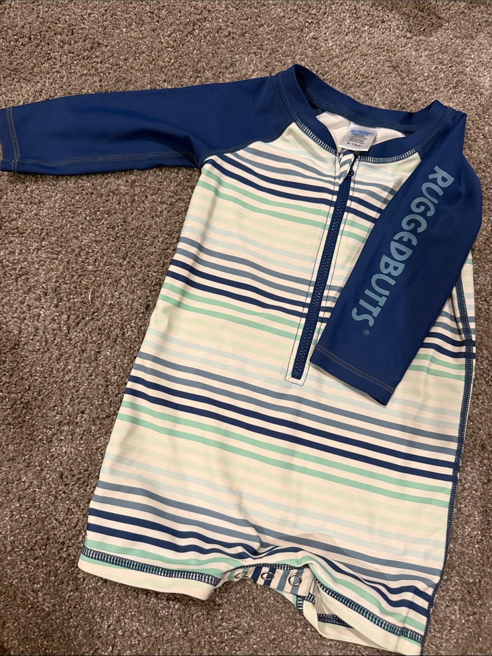 Rugged Butts Boys Long Sleeve One Piece Rash Guard